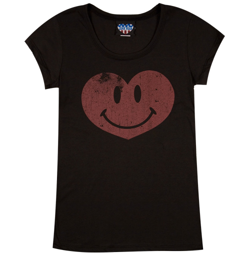 <b>Junk Food</b> Happy Heart Tee